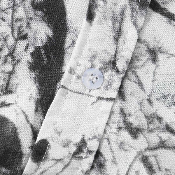 Camisa Manga Curta Estampada Campannari Floral