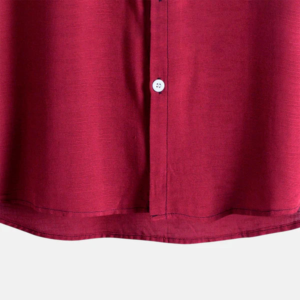 Camisa Masculina Lisa Gola Padre Campannari Essentials