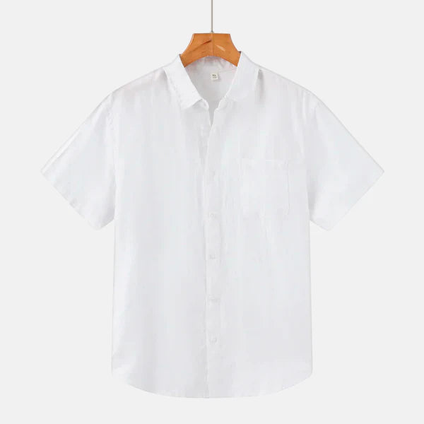 Camisa Masculina Campannari de Linho Veneza