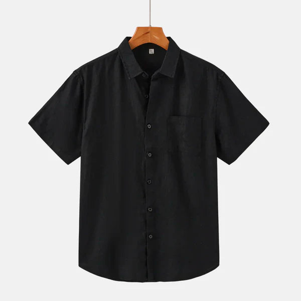 Camisa Masculina Campannari de Linho Veneza