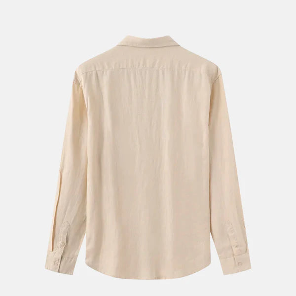 Camisa Social Masculina Campannari de Linho