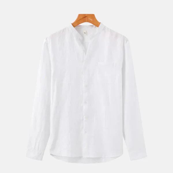 Camisa Social Masculina Campannari de Linho