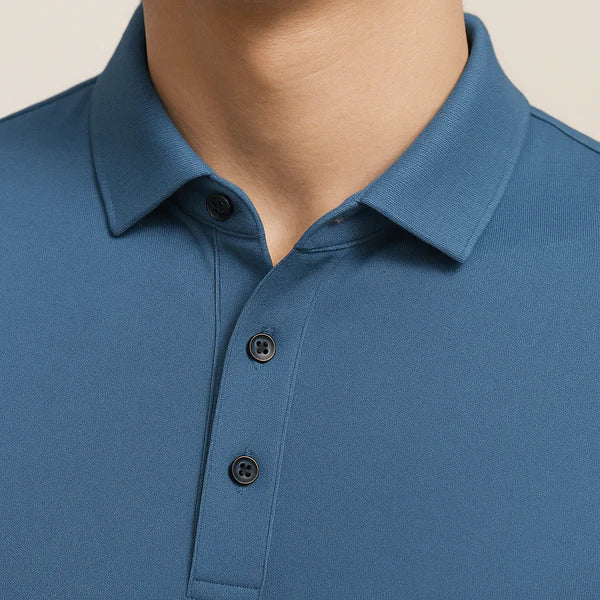 Conjunto 2 Camisas Polos em Seda Gelo Campannari