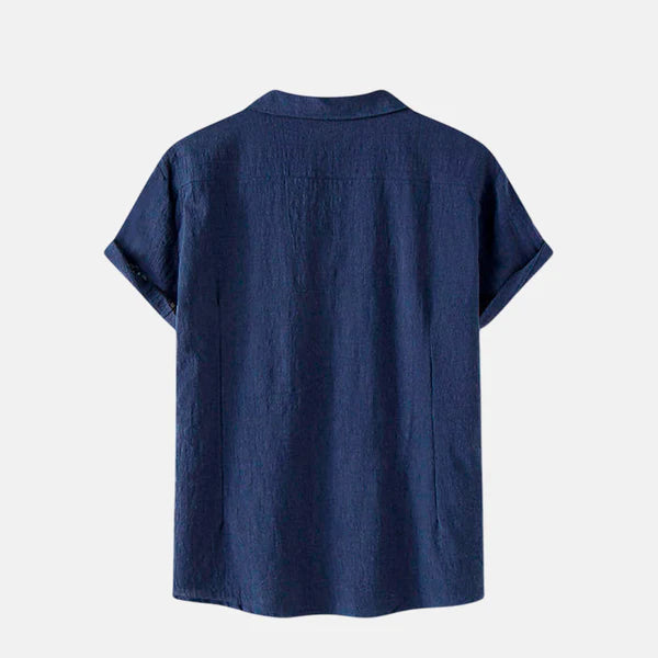 Camisa de Linho Campannari Portofino