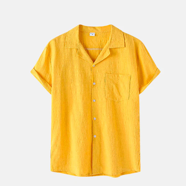 Camisa de Linho Campannari Portofino