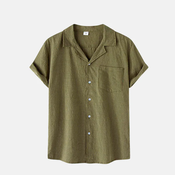 Camisa de Linho Campannari Portofino
