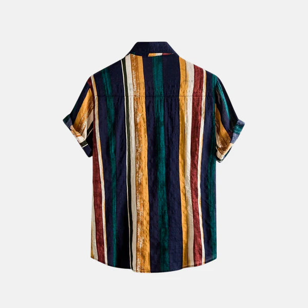 Camisa Manga Curta Campannari Vintage