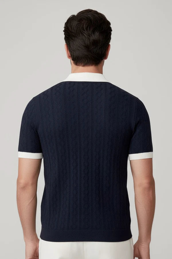 Camisa Polo Tricot Masculina Campannari Madrid