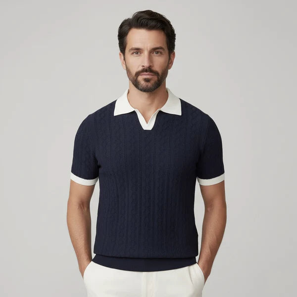 Camisa Polo Tricot Masculina Campannari Madrid