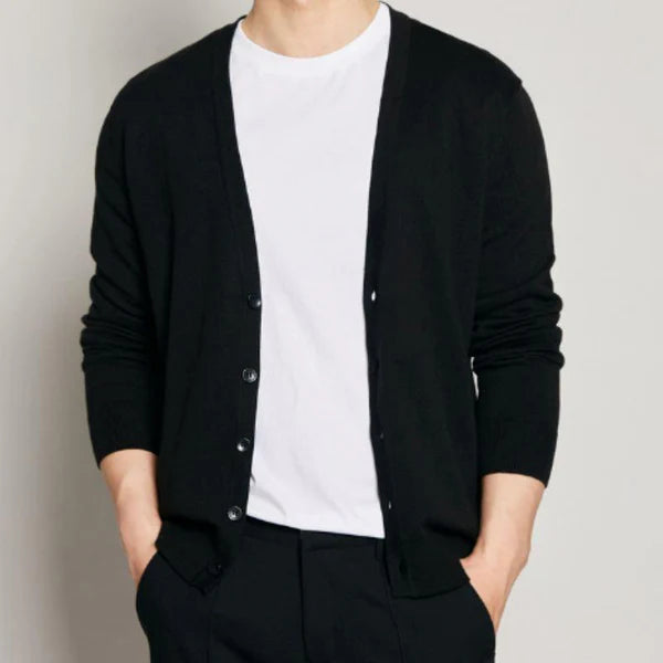 Cardigan Masculino Com Botões Campannari