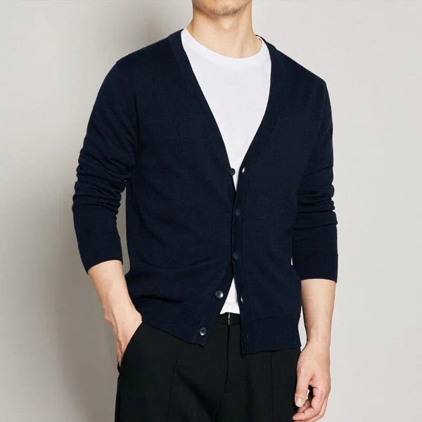 Cardigan Masculino Com Botões Campannari
