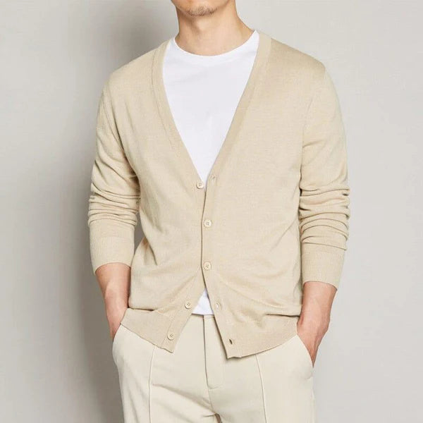 Cardigan Masculino Com Botões Campannari