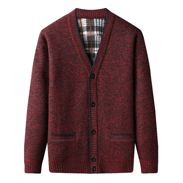 Cardigan Masculino Campannari em Lã