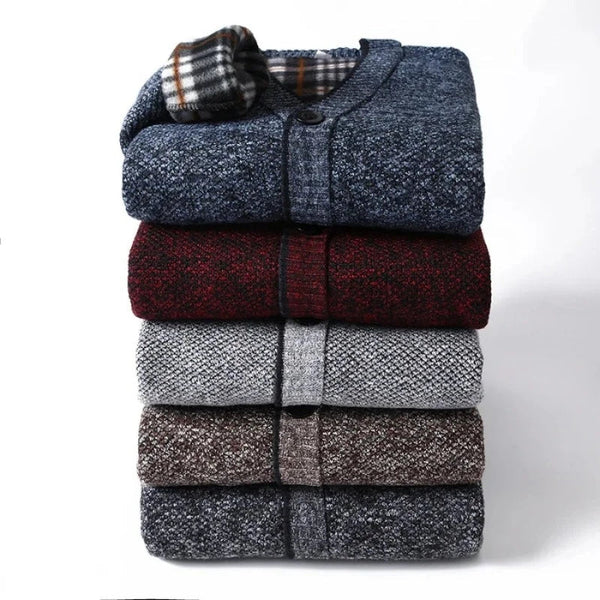 Cardigan Masculino Campannari em Lã