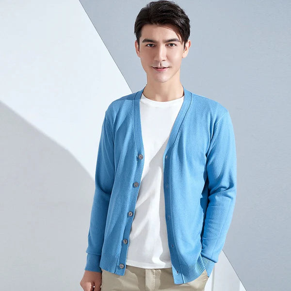 Cardigan Masculino Com Botões Campannari