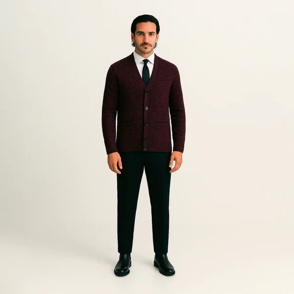 Cardigan Masculino Social Slim Campannari