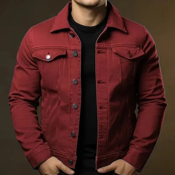 Jaqueta Jeans Masculina Campannari Slim