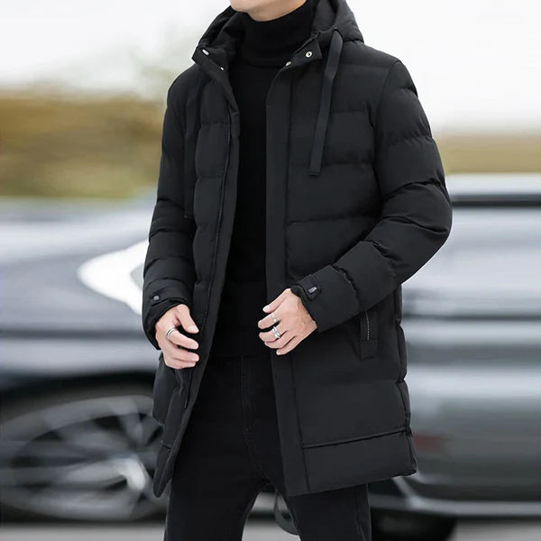 Jaqueta Puffer Masculina Alongada Campannari