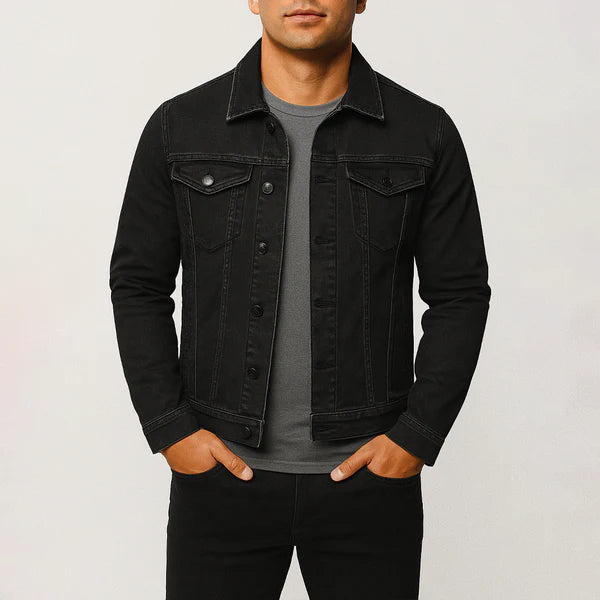 Jaqueta Jeans Masculina Campannari Slim