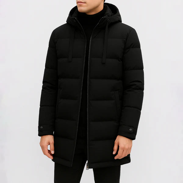 Jaqueta Puffer Masculina Alongada Campannari