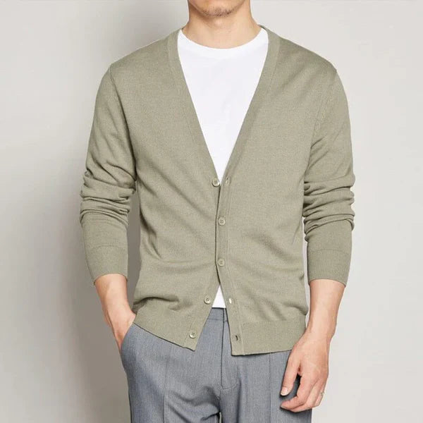 Cardigan Masculino Com Botões Campannari